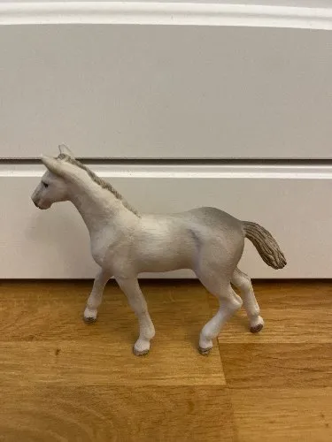 Schleich Araber Fohlen Weiß Pferd Spielfigur Horse Club Tierfigur