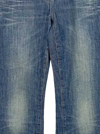 CROSS Jeans Damen Bootcut Jeans W29 Blau Casual Denim Hose