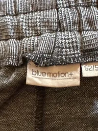 Blue Motion+ Herren Anzughose Kariert Grau Gr. 54 XXL Business 4