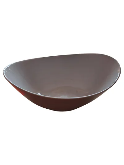 Arzberg Dekoschale Modern Beige Porzellan 17cm Breite 7cm Höhe Uni