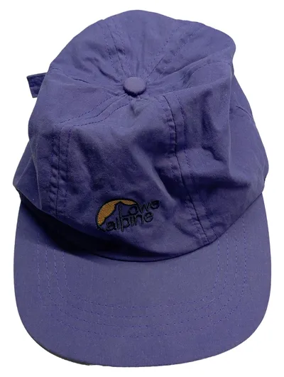 Lowe Alpine Cap Kappe Outdoor Lila One Size Unisex Stickerei