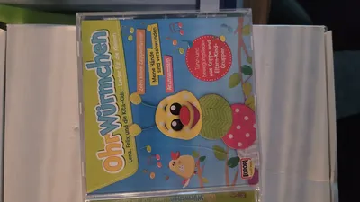 Ohrwürmchen CD Kindermusik Tanz- & Bewegungslieder für Kleinkinder Krippe Kita