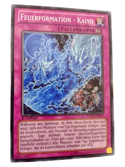Konami Yu-Gi-Oh! Sammelkarte Feuerformation - Kaiyo Fallenkart