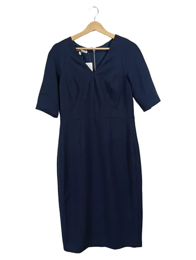 Maggy London Etuikleid Damen Gr. 40 Blau Elegant Business Kleid