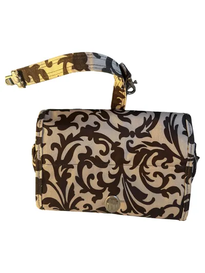 Reisenthel Wickeltasche Organizer Beige Braun Florales Muster