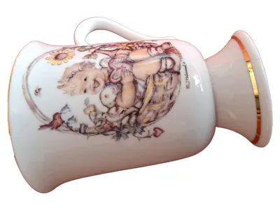 M.J. Hummel Kindertasse Spring Basket Porzellan Kind Korb Weiß 12cm