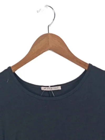 Anna Field Damen Freizeitkleid Gr. 36/S Schwarz Casual Viskose