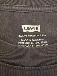 Levi's Damen T-Shirt Logo Regenbogen Print Grau Gr. XS 34 4