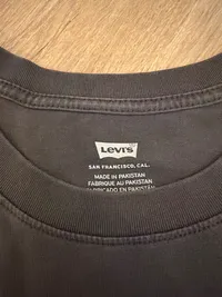 Levi's Damen T-Shirt Logo Regenbogen Print Grau Gr. XS 34 6