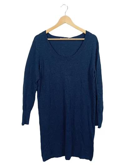 S.MARLON Damen Pullover Gr. 42/XL Petrol Casual Langarm Sweater
