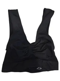 Carriwell Seamless Sport BH Damen Schwarz Gr. 36 Sportlich Rippstrick 1