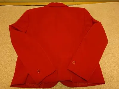 Fair Lady Damen Blazer Rot Gr. 50/L Business Sakko Jacke Polyester