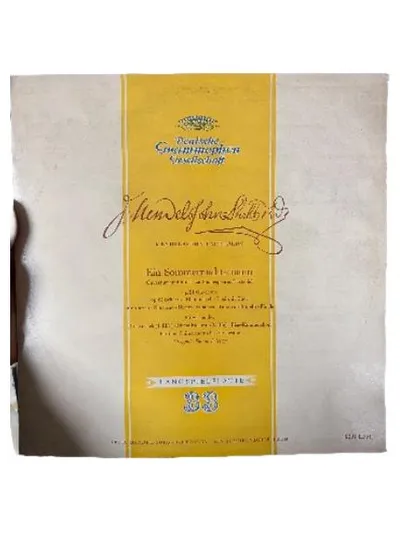 Mendelssohn-Bartholdy Ein Sommernachtstraum Vinyl LP Deutsche Grammophon