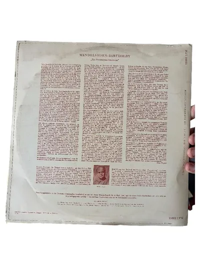 Mendelssohn-Bartholdy Ein Sommernachtstraum Vinyl LP Deutsche Grammophon