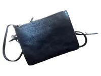 BRAX Feel Good Leder Umhängetasche Blau Dunkelblau Crossbody Tasche Damen 3