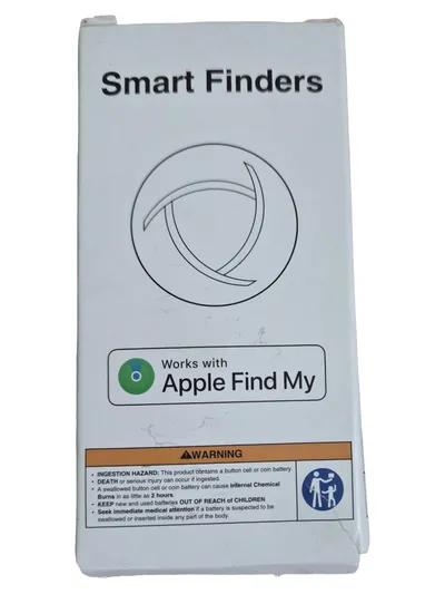 Smart Finders Bluetooth Tracker Apple Find My Ortungsgerät Weiß