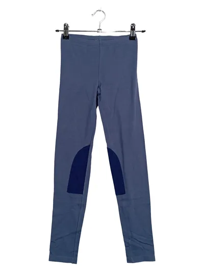 Schiesser Kinder Reithose Größe 140 Blau Sportlich Baumwolle Elasthan