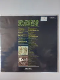 EMI Electrola Hans-Martin Linde Blockflötenmusik LP Vinyl Klassik 1