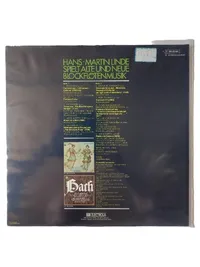 EMI Electrola Hans-Martin Linde Blockflötenmusik LP Vinyl Klassik 3