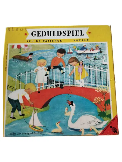 Ravensburger Geduldspiel Puzzle Kinder Marigard Bantzer Fluss Szene