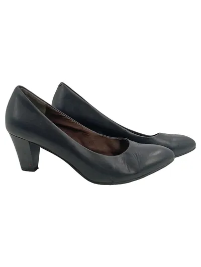 Tamaris Damen Pumps Gr. 40 Schwarz Elegant Klassische Business Schuhe