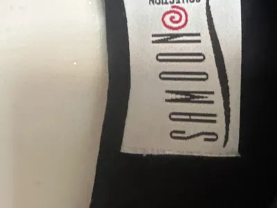 SAMOON Damen Top Gr. 50/3XL Schwarz Casual Viskose Ärmellos