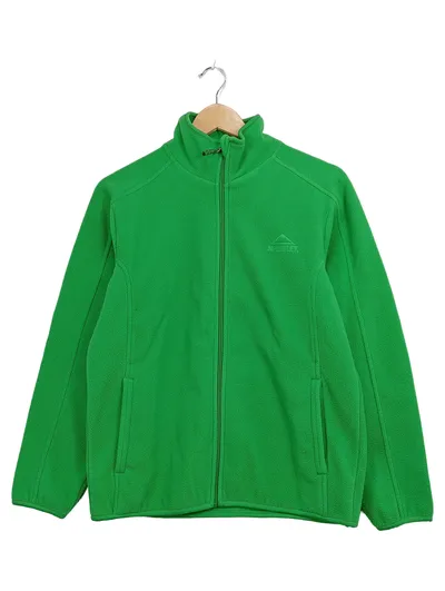 McKINLEY Fleecejacke Kinder Gr. 160 Grün Outdoor Reißverschluss