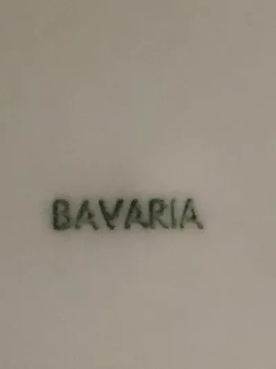 Bavaria Platzteller Porzellan Oval Weiß Elegant 24cm Festlich