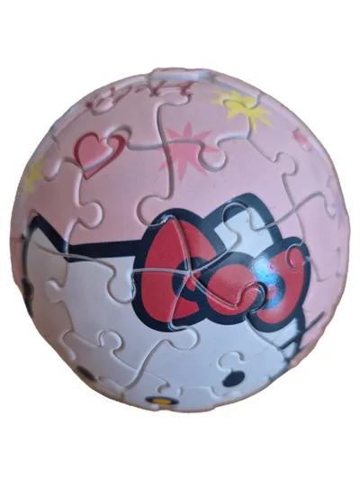 Hello Kitty 3D Puzzle Ball Katzen Motiv Kinder Spielzeug ab 6 Jahre