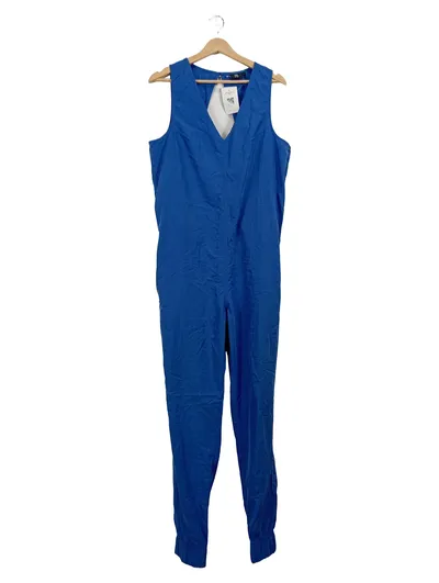 OnePiece Damen Jumpsuit Blau L Casual Modal Polyester