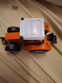 Dickie Toys Traktor Farm 212 Spielzeug Orange Bauernhof Fahrzeug 2