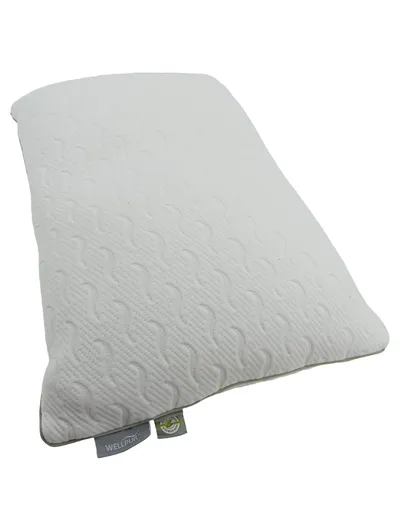WELLPUR Kopfkissen 66x41,5 cm Weiß Anti Dust Mite Memory Foam Kissen