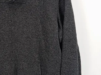 American Eagle Outfitters Herren Pullover Grau L Meliert Schalkragen