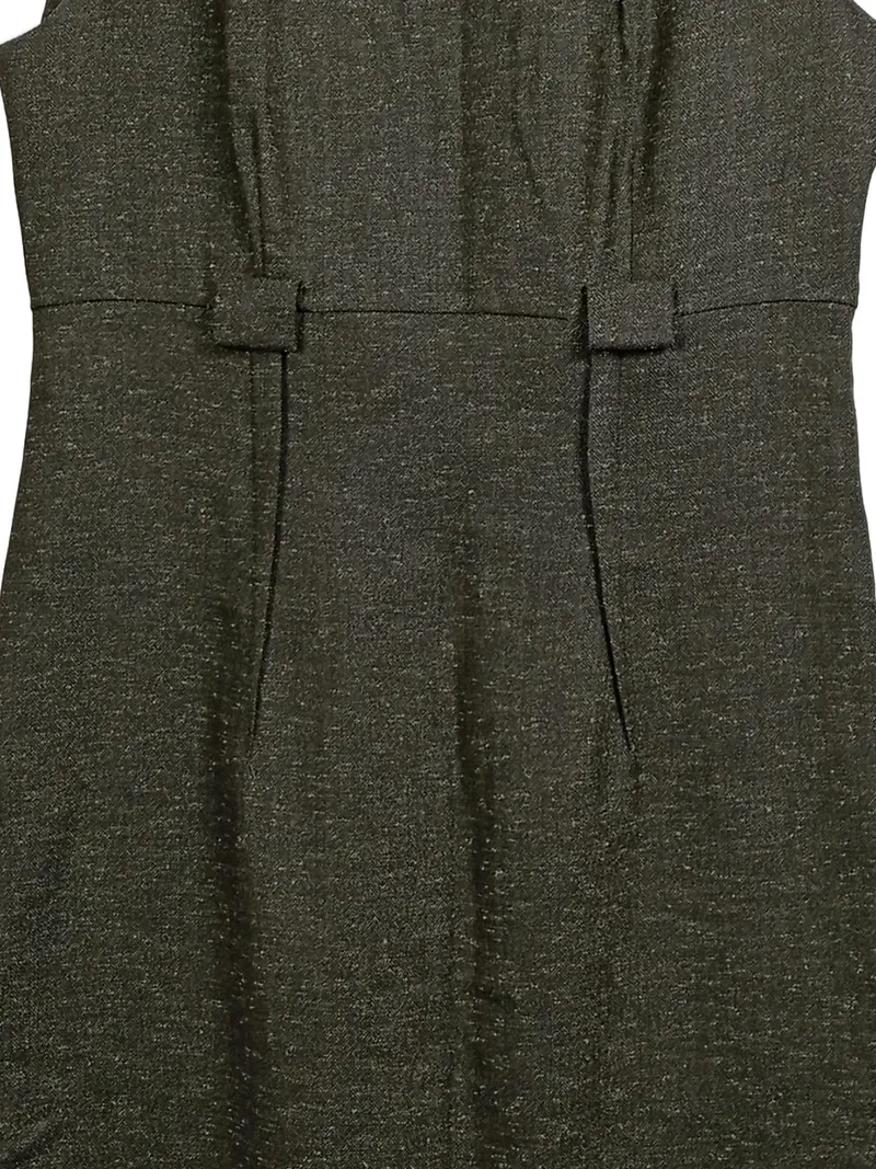 Connected Apparel Businesskleid Damen Gr. 38 Grau Elegant 3