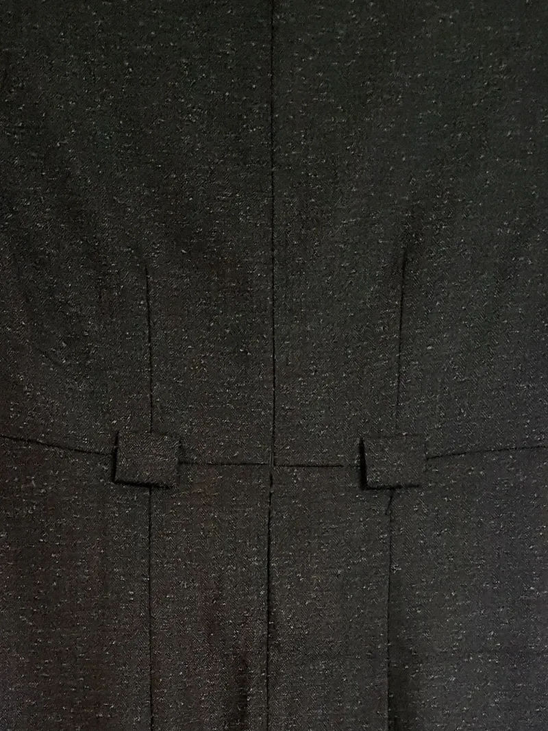 Connected Apparel Businesskleid Damen Gr. 38 Grau Elegant 5