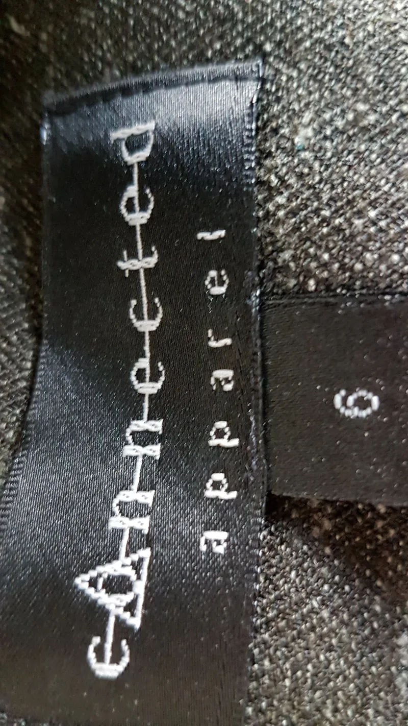 Connected Apparel Businesskleid Damen Gr. 38 Grau Elegant 6