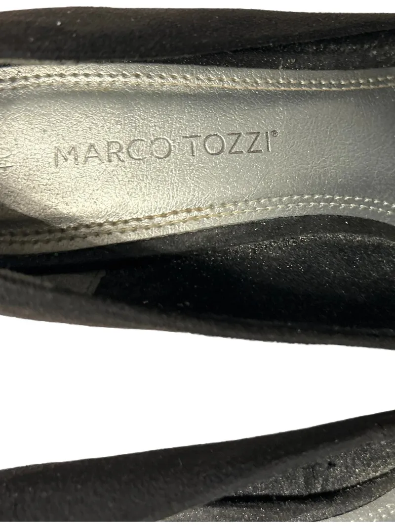 MARCO TOZZI Damen Pumps Gr. 40 Schwarz Elegant Absatzschuhe 3