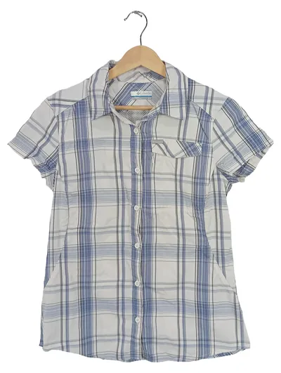 Columbia Damen Outdoor Kurzarmhemd kariert Gr. 36/S Freizeit