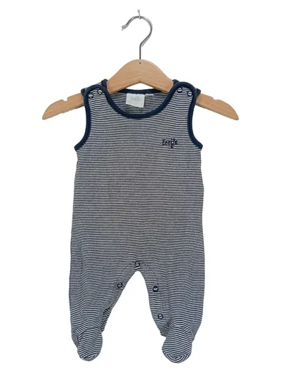 Feetje Baby Schlafanzug Strampler Gr. 56 gestreift Baumwolle