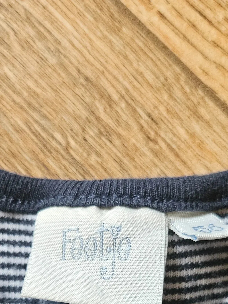 Feetje Baby Schlafanzug Strampler Gr. 56 gestreift Baumwolle 7
