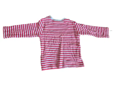 Feetje Langarmshirt Kinder Gr. 86 Rot weiß gestreift Casual Wolle