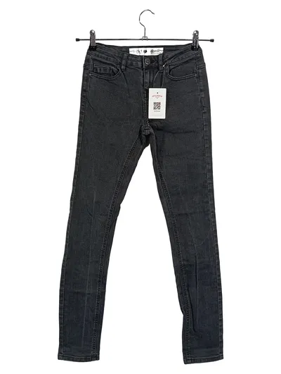 Denim Co Jeans Skinny Fit Damen 32 Schwarz Casual