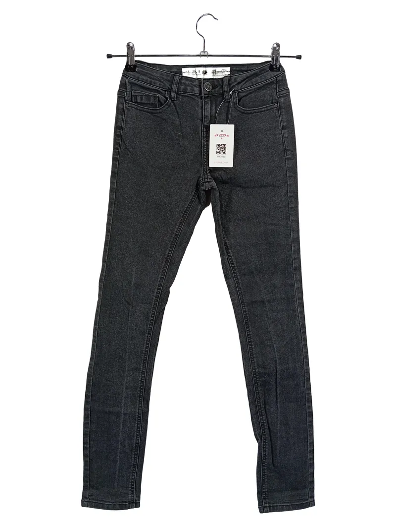 Denim Co Jeans Skinny Fit Damen 32 Schwarz Casual 1
