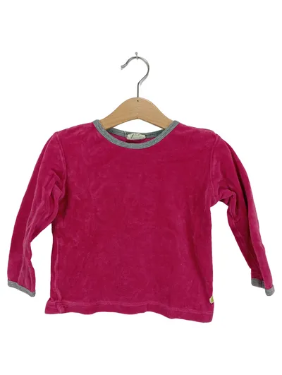 loud + proud Kinder Langarmshirt Gr. 86/92 Pink Casual Wolle