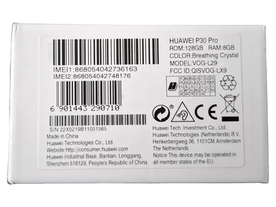 Huawei P30 Pro Smartphone 128GB Mehrfarbig