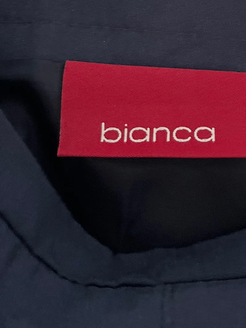 Bianca Faltenrock Damen 40 L Blau Klassisch Midirock 4