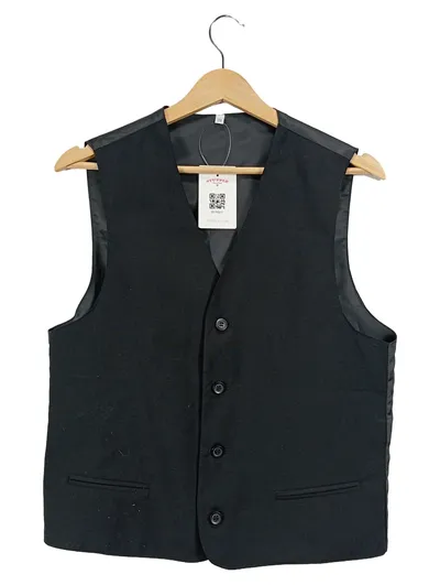 Here & There Kinder Anzugweste Gr. 176 Schwarz Business