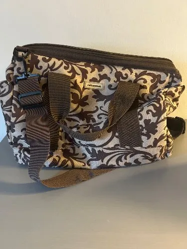 reisenthel Einkaufskorb Beige Blumenmuster Praktisch Stoff Korb Shopper 41x25cm