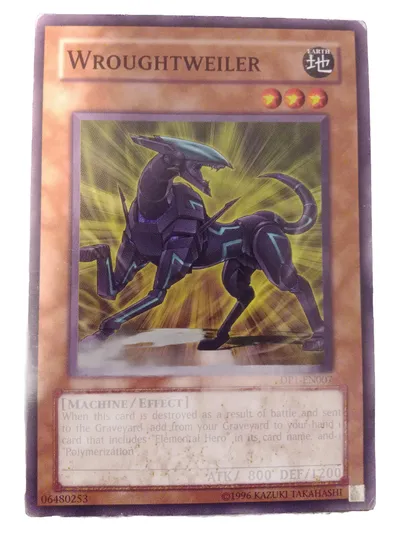 Konami Yu-Gi-Oh! Sammelkarte Wroughtweiler Mehrfarbig