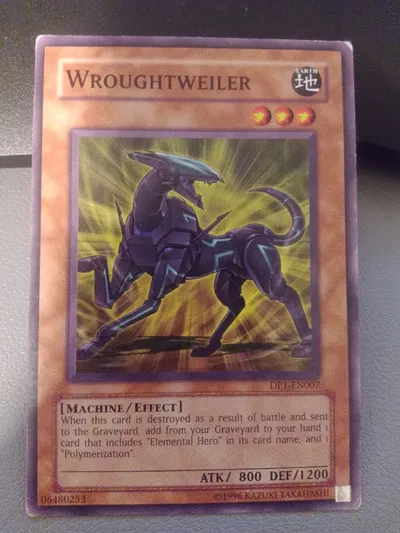 Konami Yu-Gi-Oh! Sammelkarte Wroughtweiler Mehrfarbig
